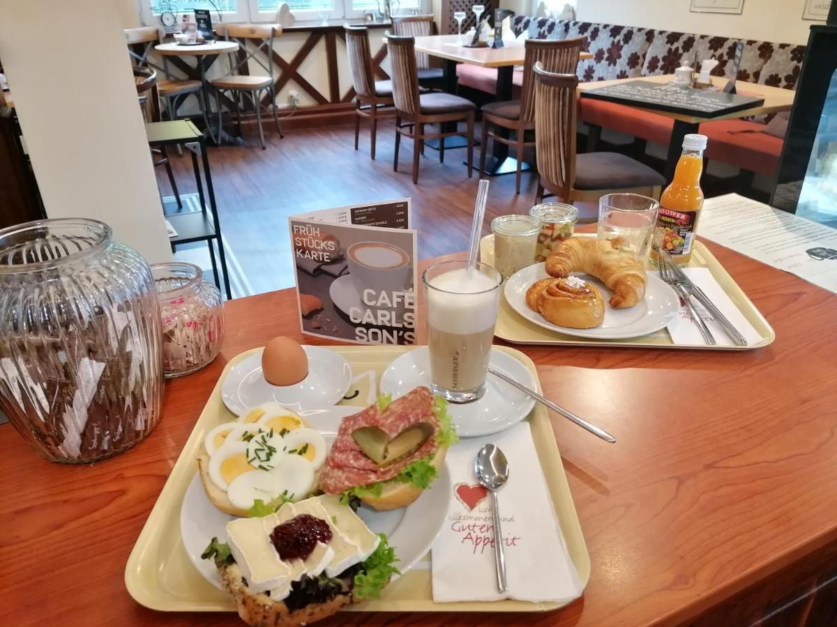 Pension Sanddorn Mit Cafe Carlssons บินซ์ ภายนอก รูปภาพ