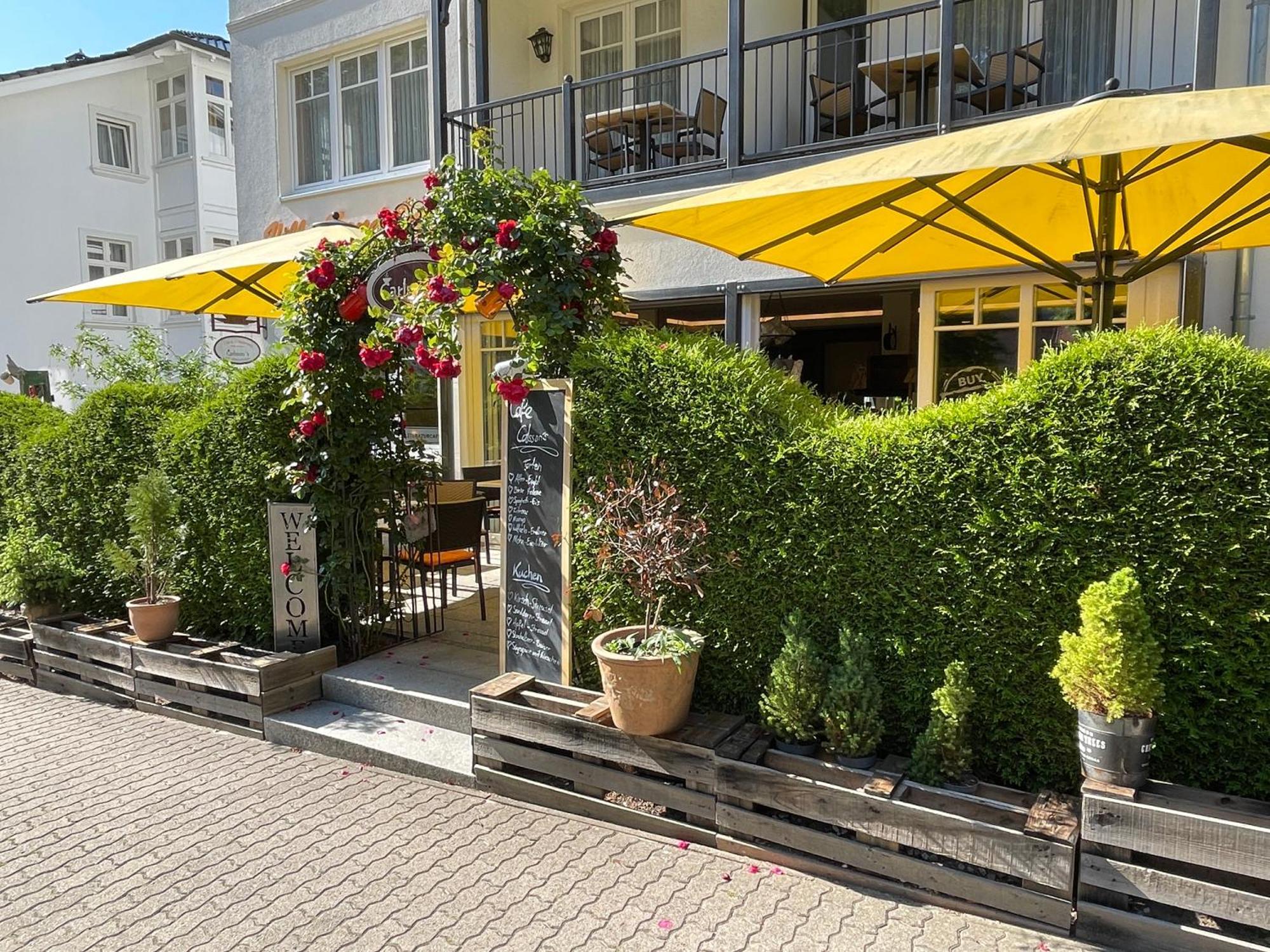 Pension Sanddorn Mit Cafe Carlssons บินซ์ ภายนอก รูปภาพ