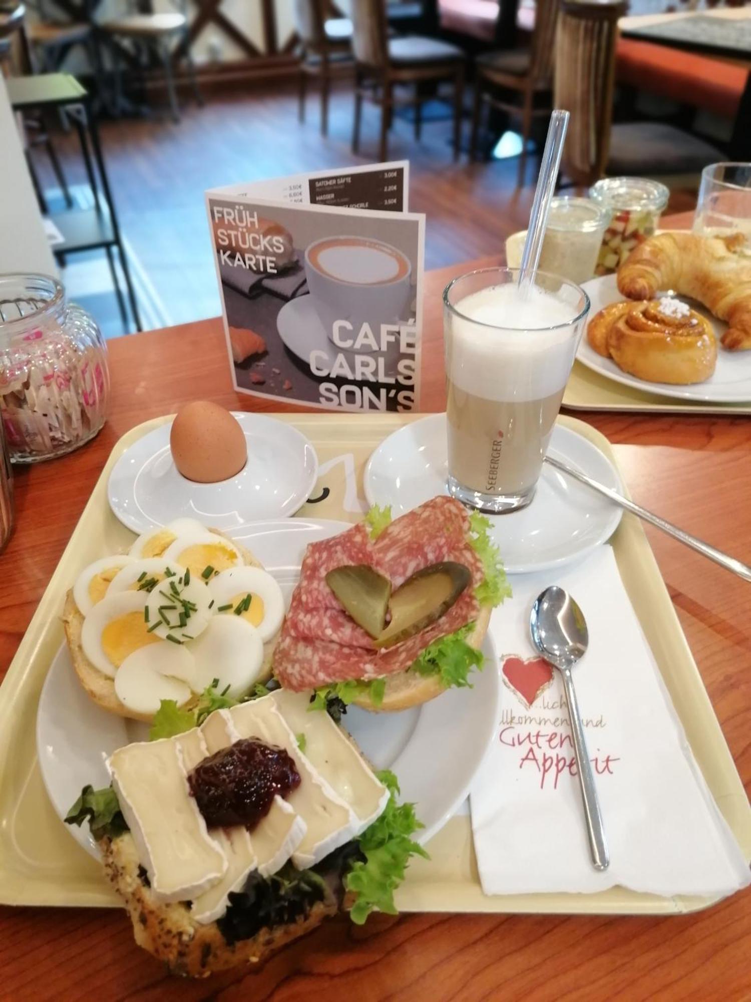 Pension Sanddorn Mit Cafe Carlssons บินซ์ ภายนอก รูปภาพ