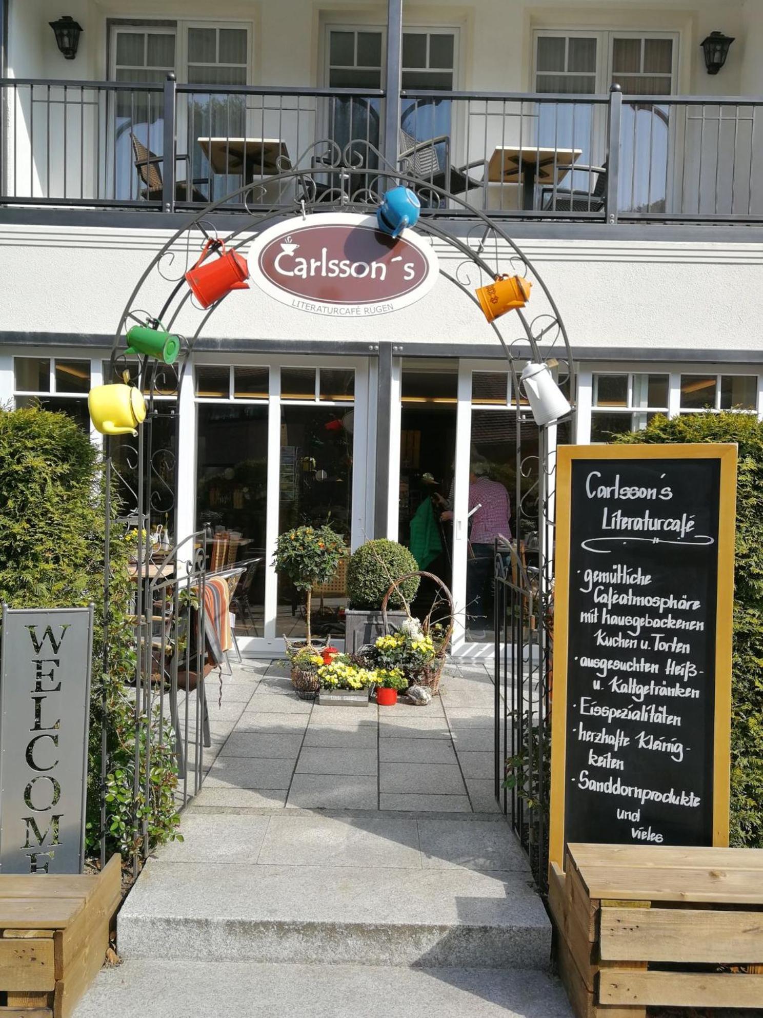 Pension Sanddorn Mit Cafe Carlssons บินซ์ ภายนอก รูปภาพ